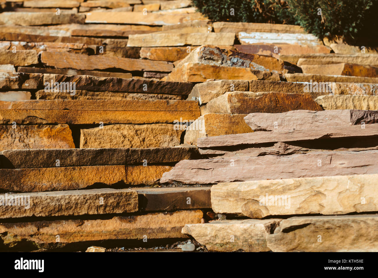 Seamless texture, background, stone lined with granite walls. sandstone ...