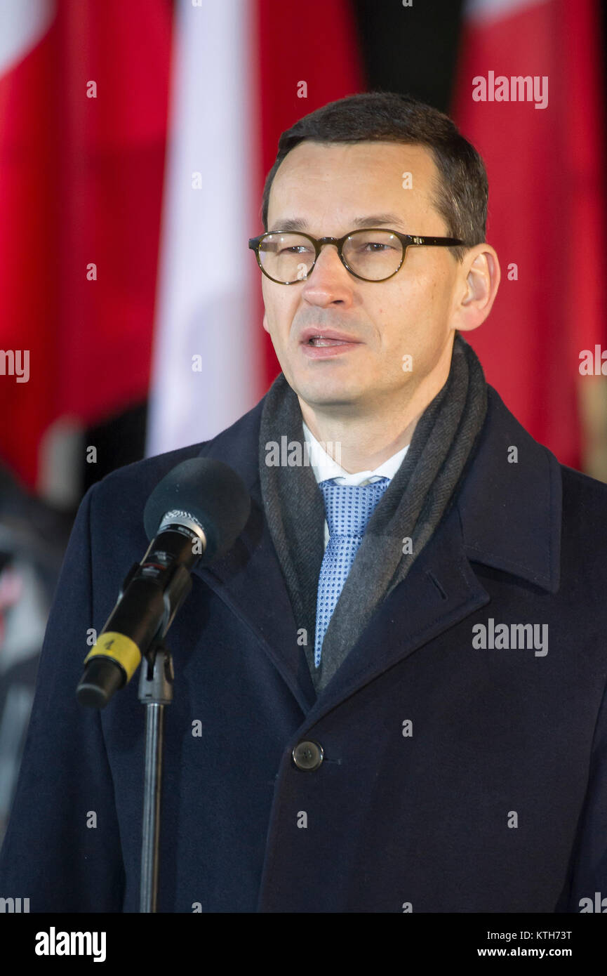 Mateusz Morawiecki Prime Minister Of Poland During Celebration Of The 47th Anniversary Of 6617