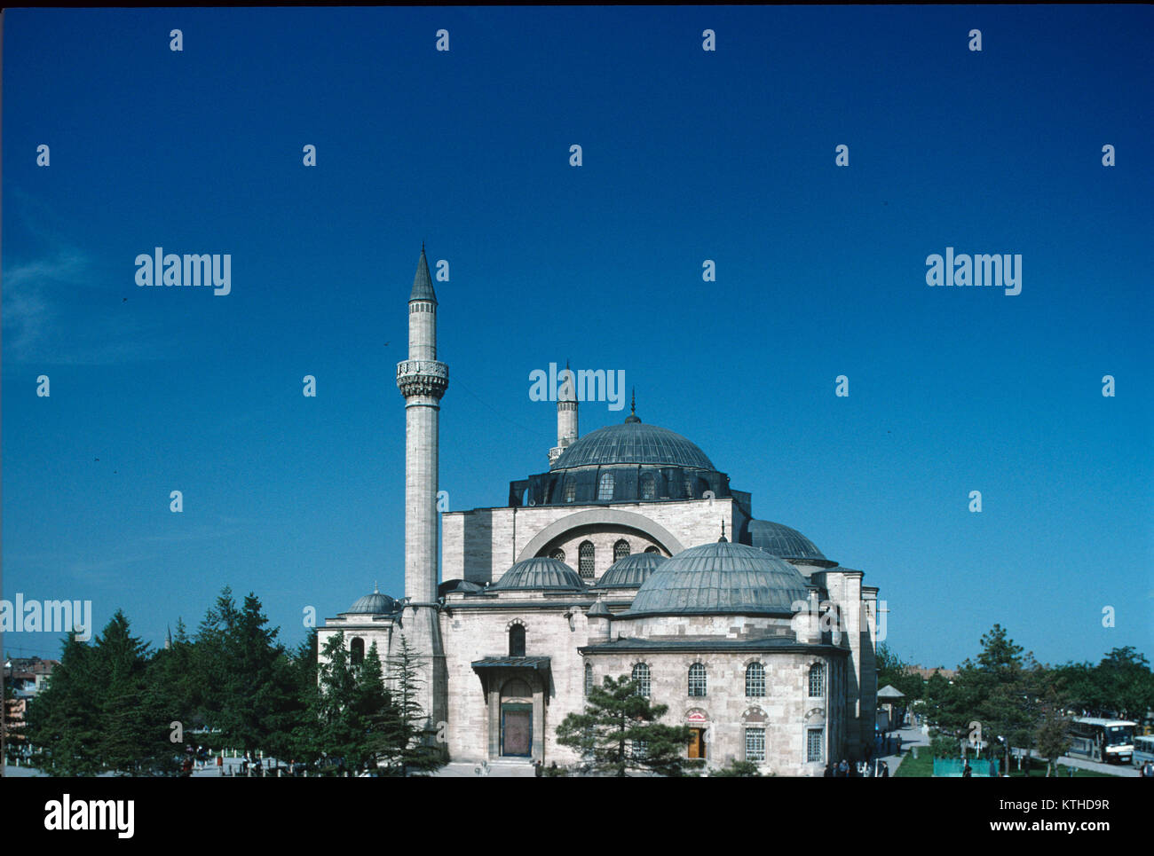 Selimiye Mosque , or Selim II Mosque, a Classical Ottoman Style Mosque (1558-1570) possible designed by Mimar Sinan, Konya, Turkey Stock Photo