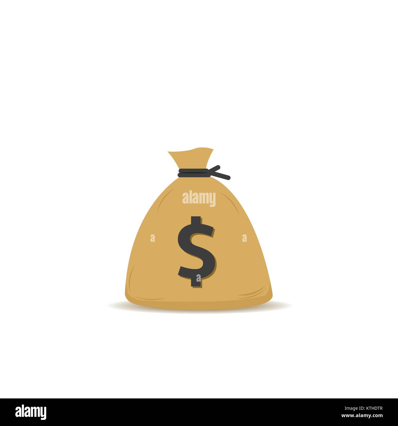 Money bag with dollar sign Stock Vector Image & Art - Alamy