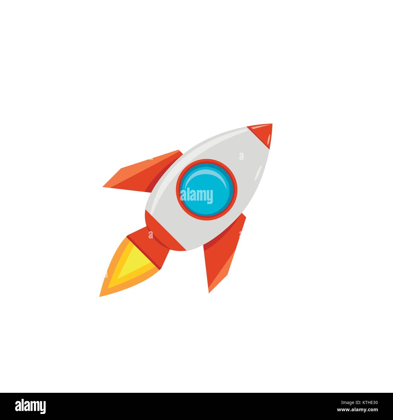 Cartoon rocket space ship Stock Vector Image & Art - Alamy