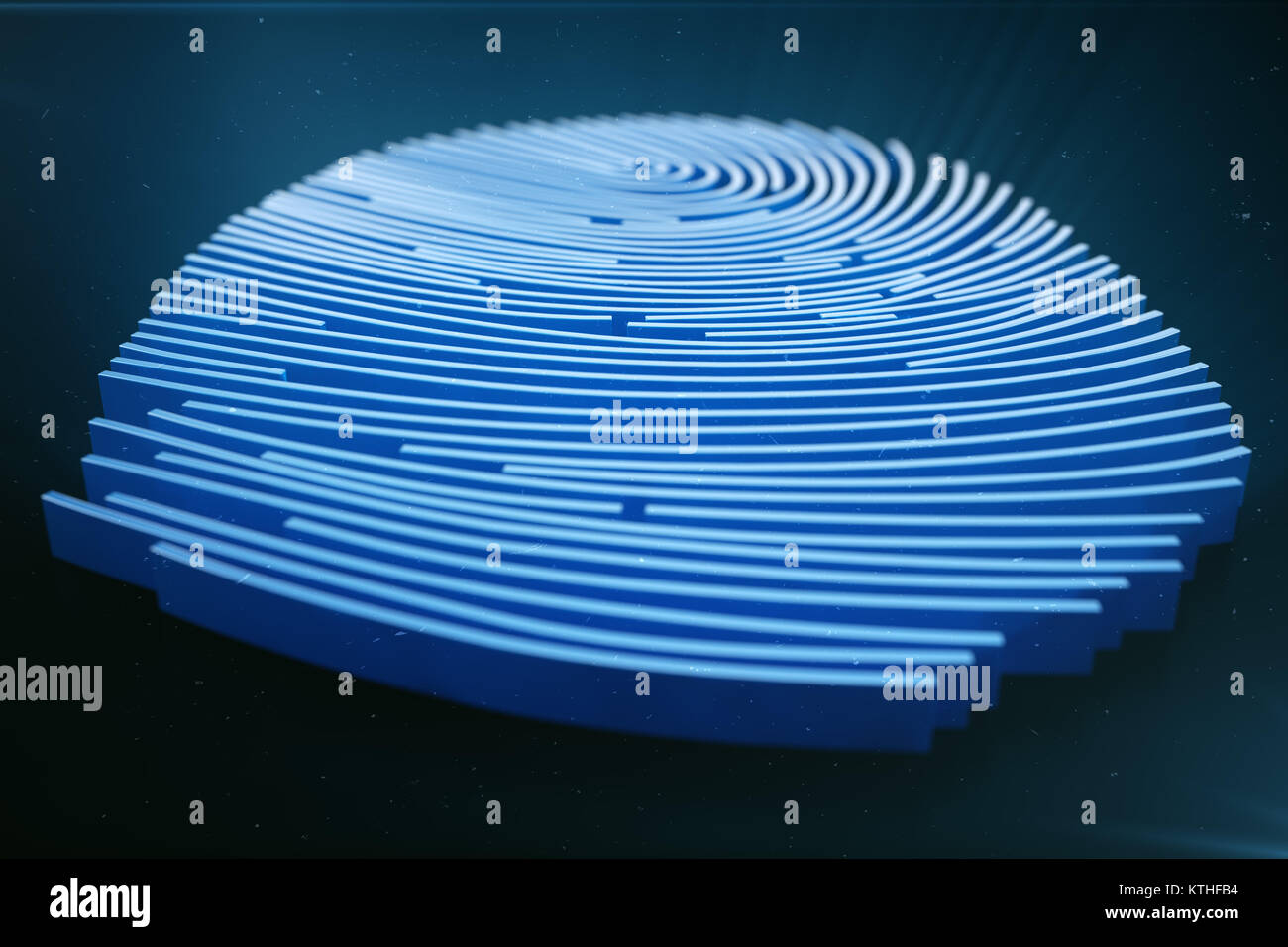Fingerprint Scanning Identification System. Fingerprint scan provides