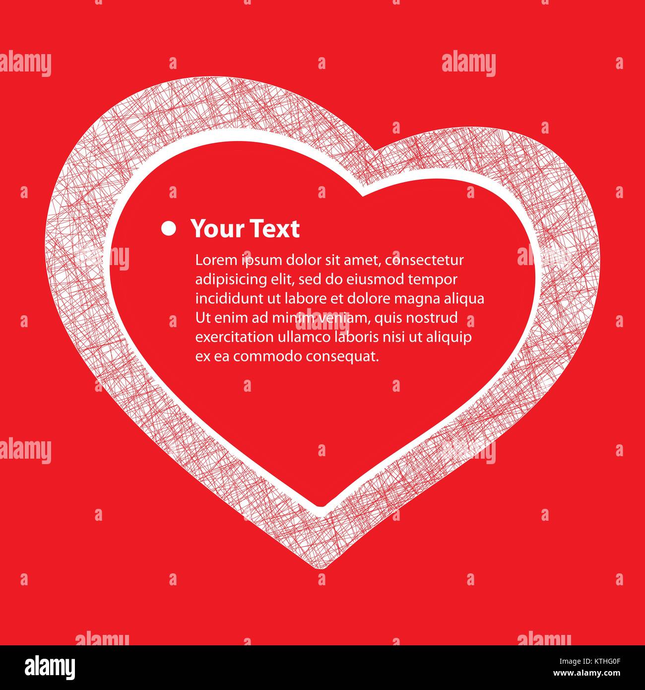 Red Heart - Abstract Background Design in Editable Vector Format Stock ...
