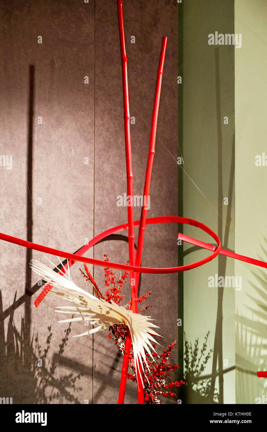 ikebana traditional Japanese Stock Photo - Alamy