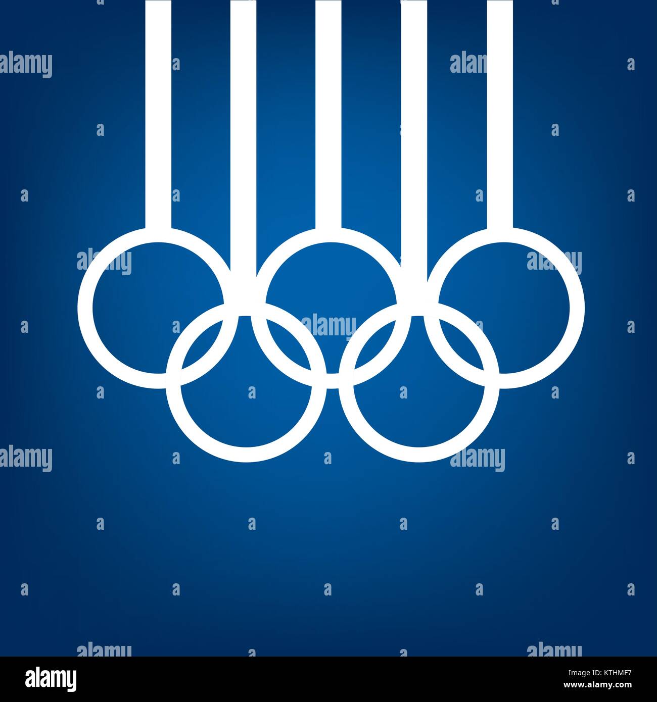 Olympic games rings symbol Stock Vector Images Alamy