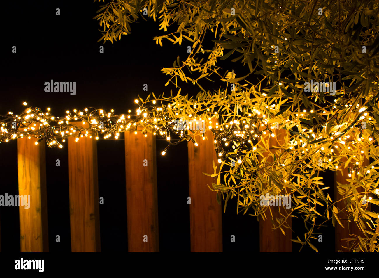 Christmas decoration. Christmas Decorative Lights. Fuengirola, Costa