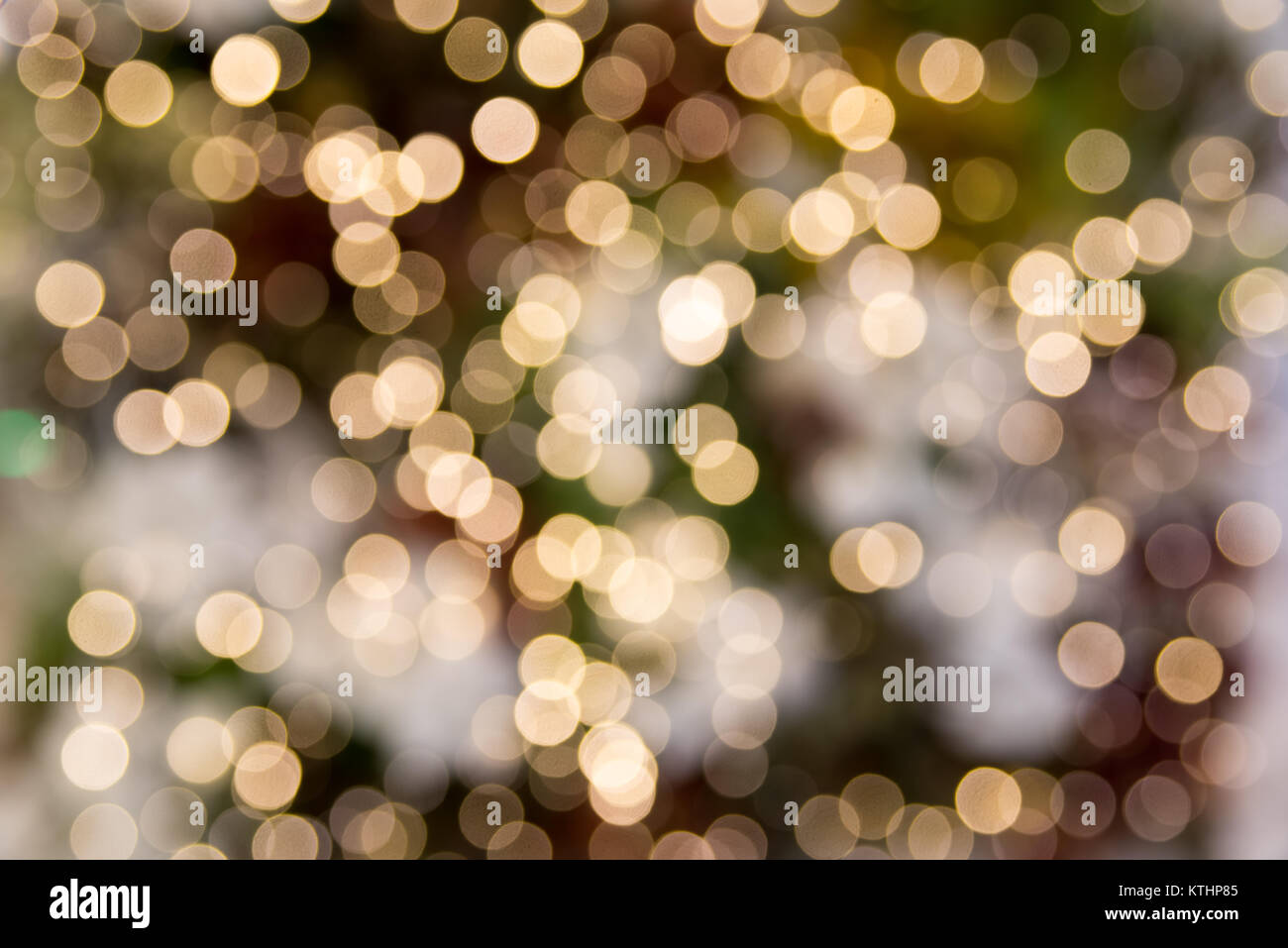White Bokeh Lights Abstract Background Stock Photo