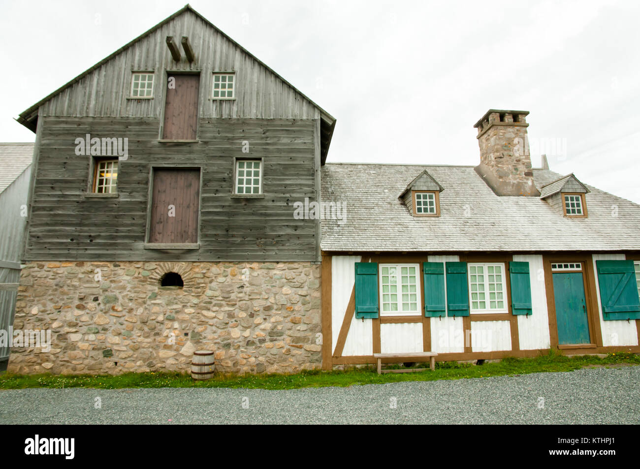 Fort Louisbourg Nova Scotia Canada Stock Photo Alamy