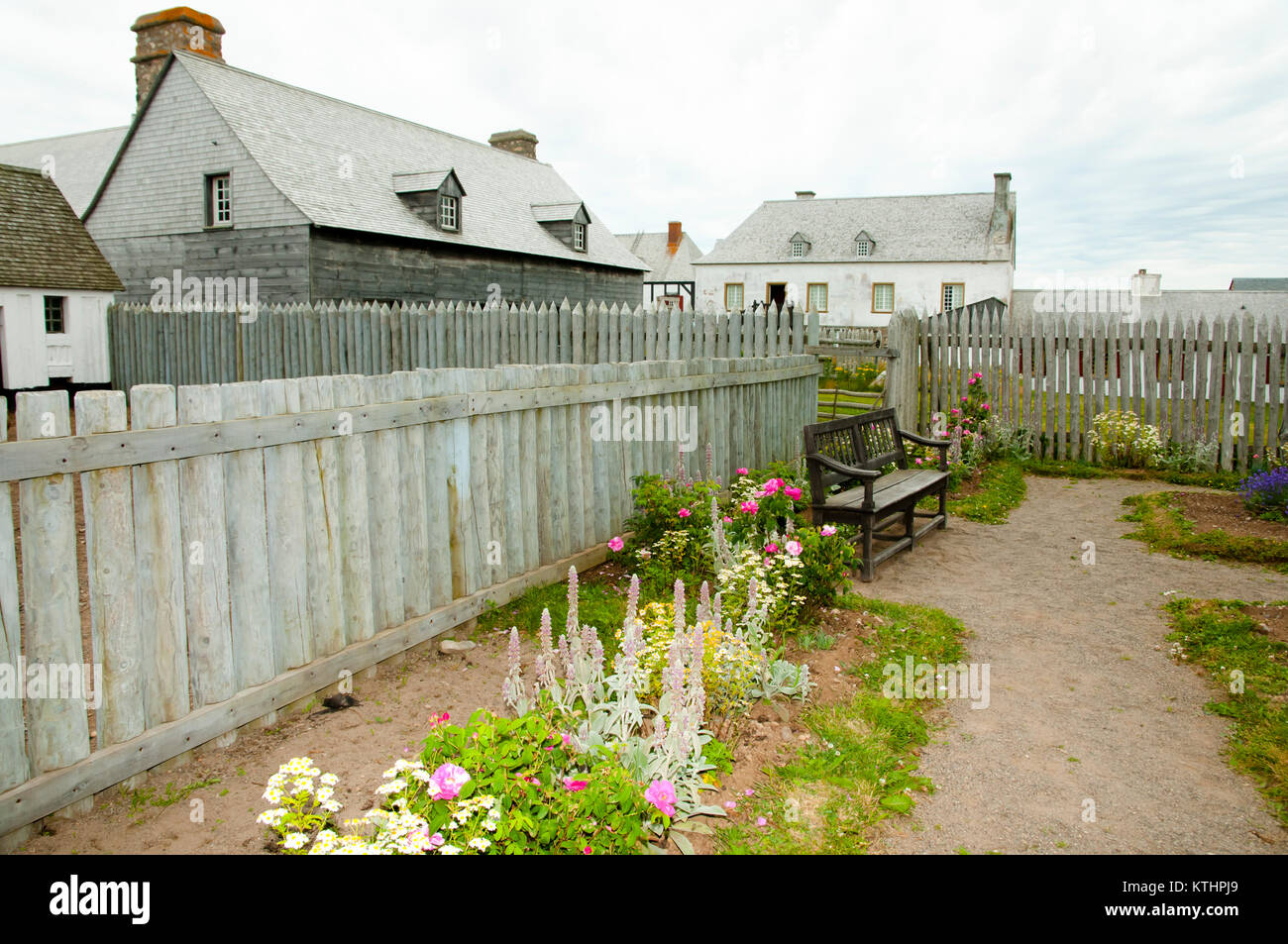 Fort Louisbourg Nova Scotia Canada Stock Photo Alamy