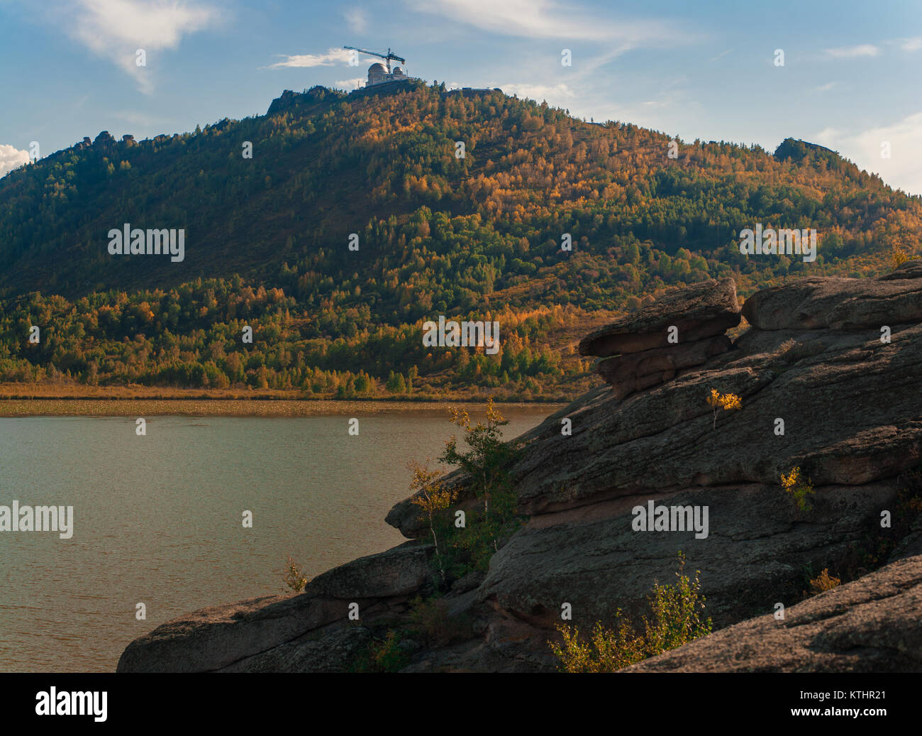 Kolyvan Lake is a blue gem of the Altai Territory Kolyvan Lake is a blue gem of the Altai Territory
