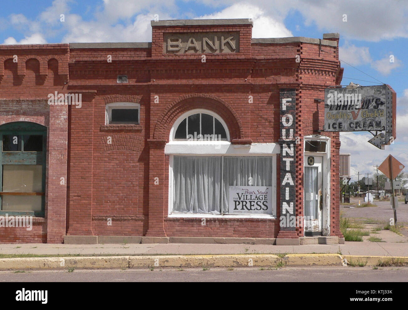 Bank of Magdalena (NM) from SW 1 Stock Photo Alamy