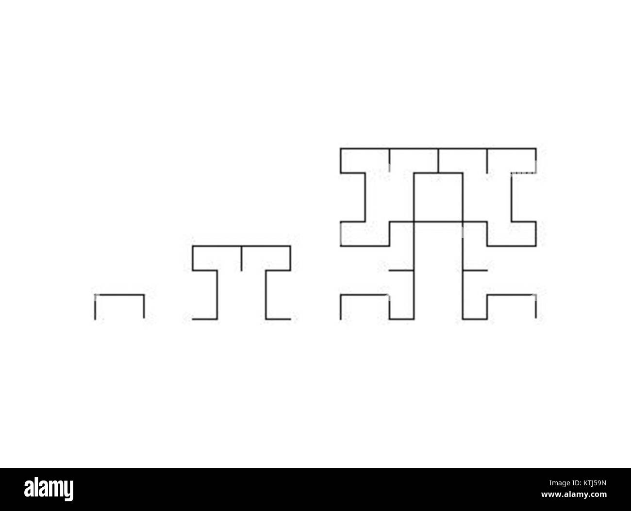 Courbe de Hilbert Stock Photo Alamy