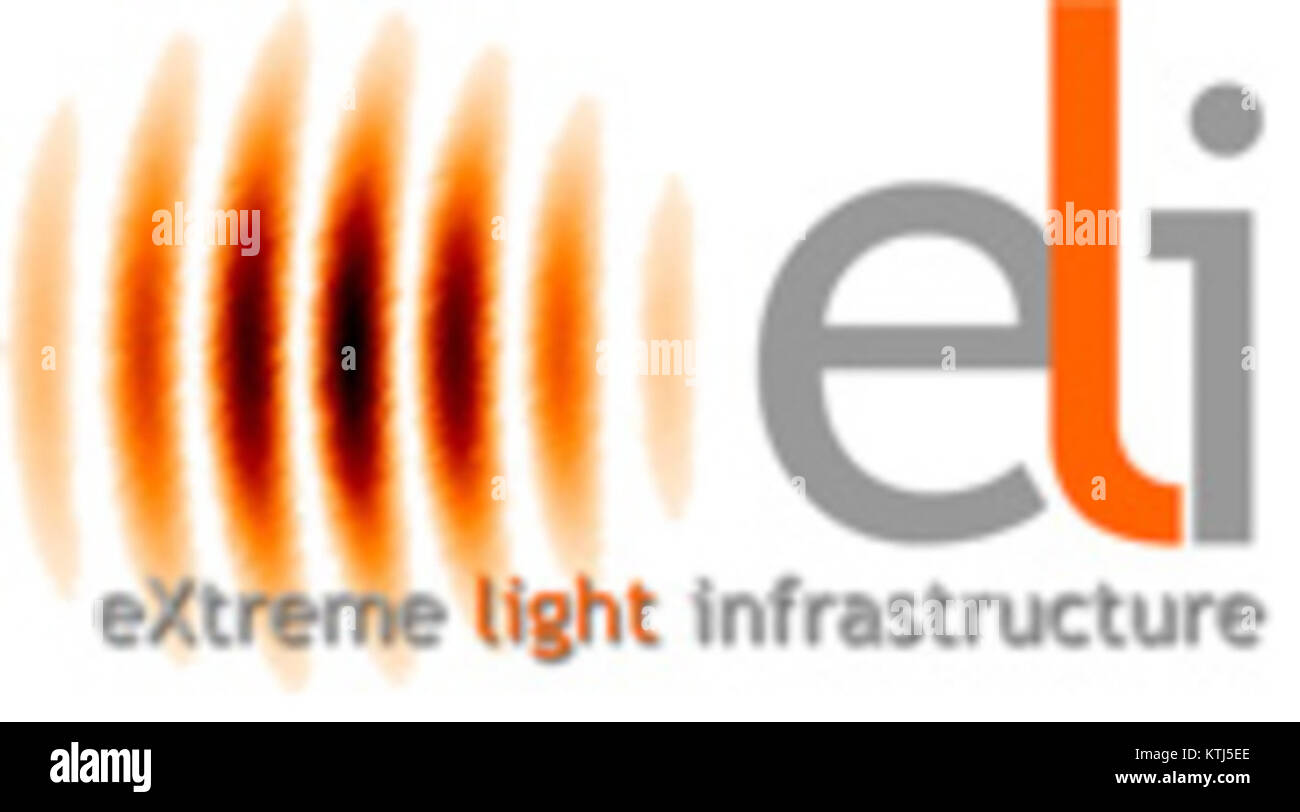 Light Infrastructure Photograph titled 'ELI final', depicting the final stage of the Extreme ...