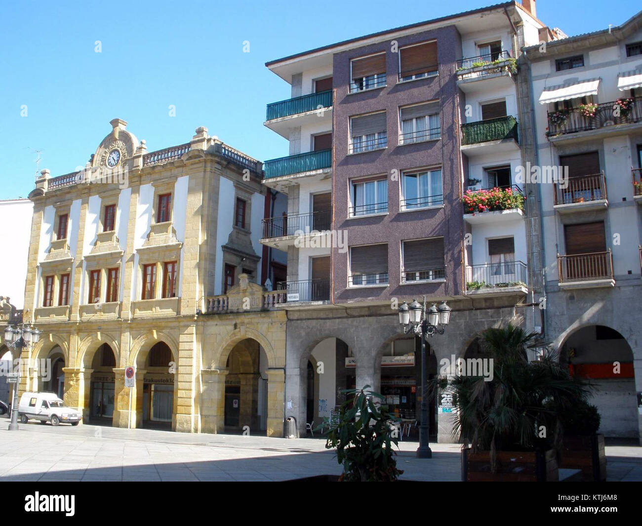 Azkoitia Herriko Enparantza, located in Azkoitia, Spain, was captured ...