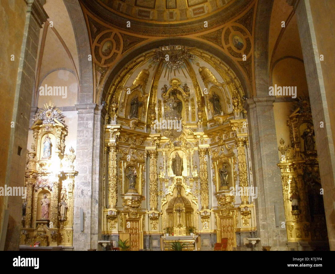 The Convento de Santa Clara in Azkoitia, Spain, is a historical ...