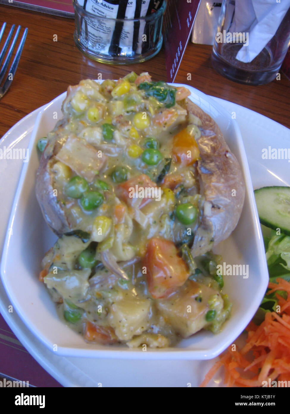 Baked potato, UK Stock Photo - Alamy