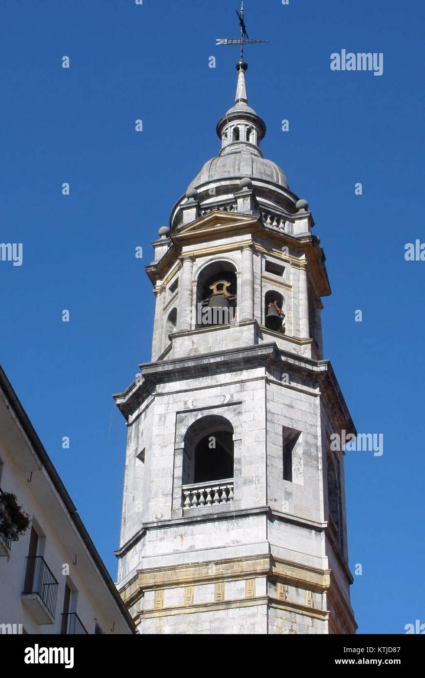 Iglesia de Santa Maria la Real in Azkoitia, Spain, is a historically ...