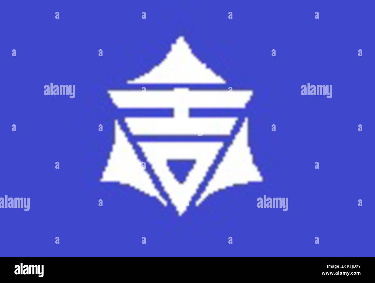 Flag of Yoshinodani Isikawa Stock Photo - Alamy