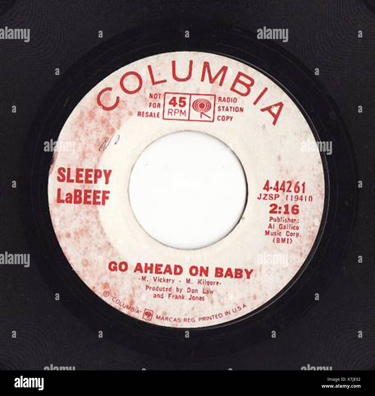 Columbia 4 44261 GoAheadOnBaby is a classic soul music album known for its powerful performances. The album, released during the 1960s, is an influential piece of the genre, contributing to the era’s rich musical legacy. Stock Photo