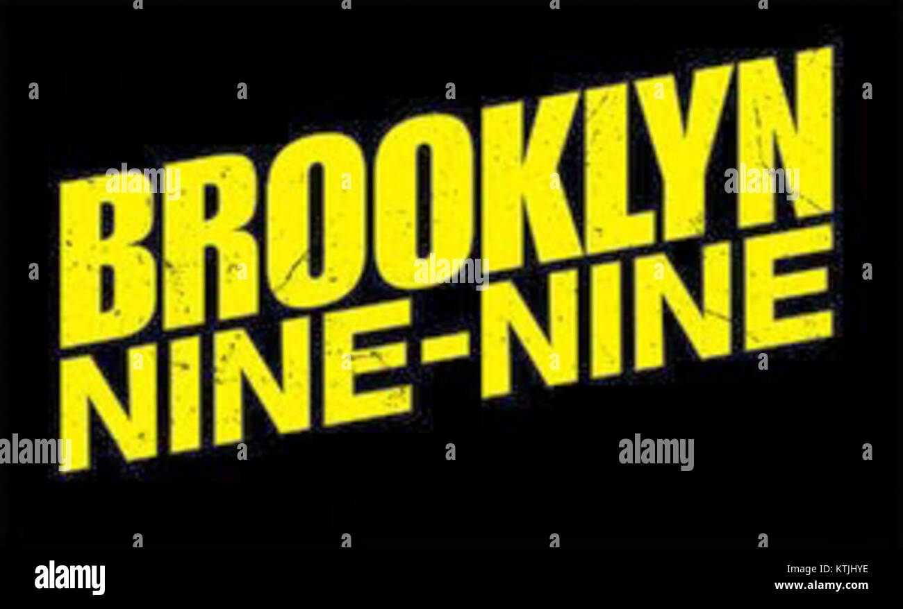 Brooklyn 99 logo Stock Photo Alamy