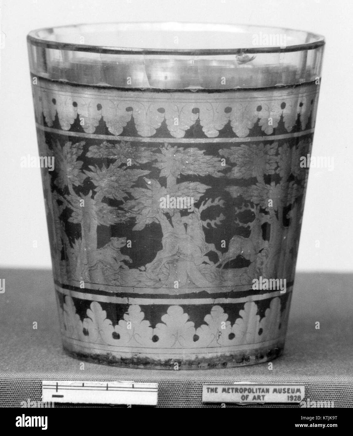 This beaker, cataloged as MET 70438 at The Metropolitan Museum of Art ...