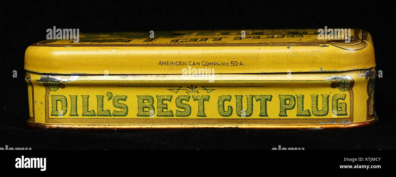 Best cut plug tabak blikje, foto3 Stock Photo Alamy