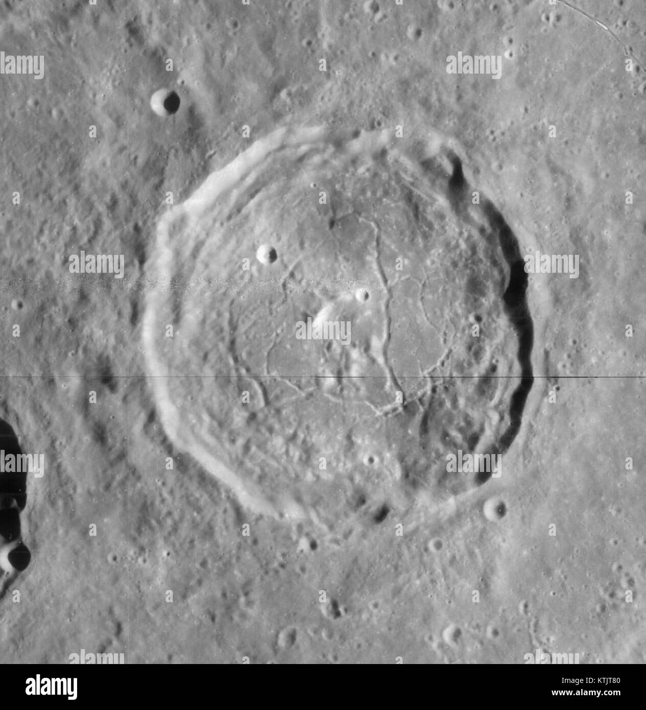 Atlas crater 4079 h2 4079 h3 Stock Photo