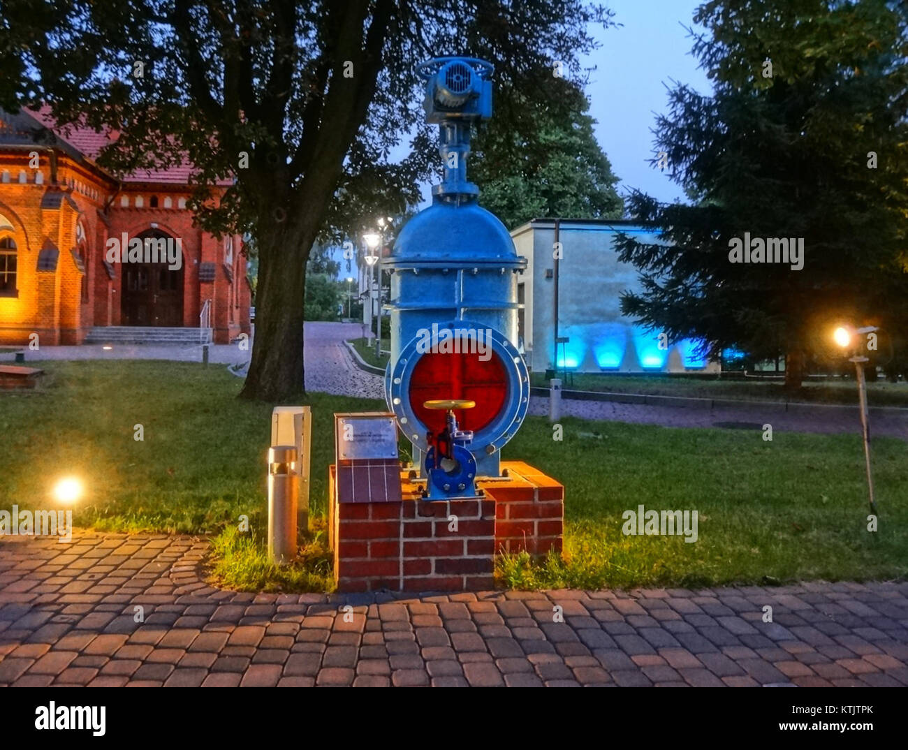The Museum of Water Supply Building, photographed in July 2014, is a ...
