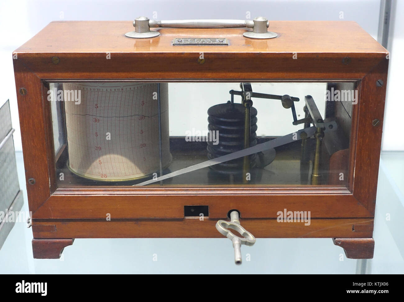 Barograph   Museum of Science and Industry (Chicago)   DSC06383 Stock Photo