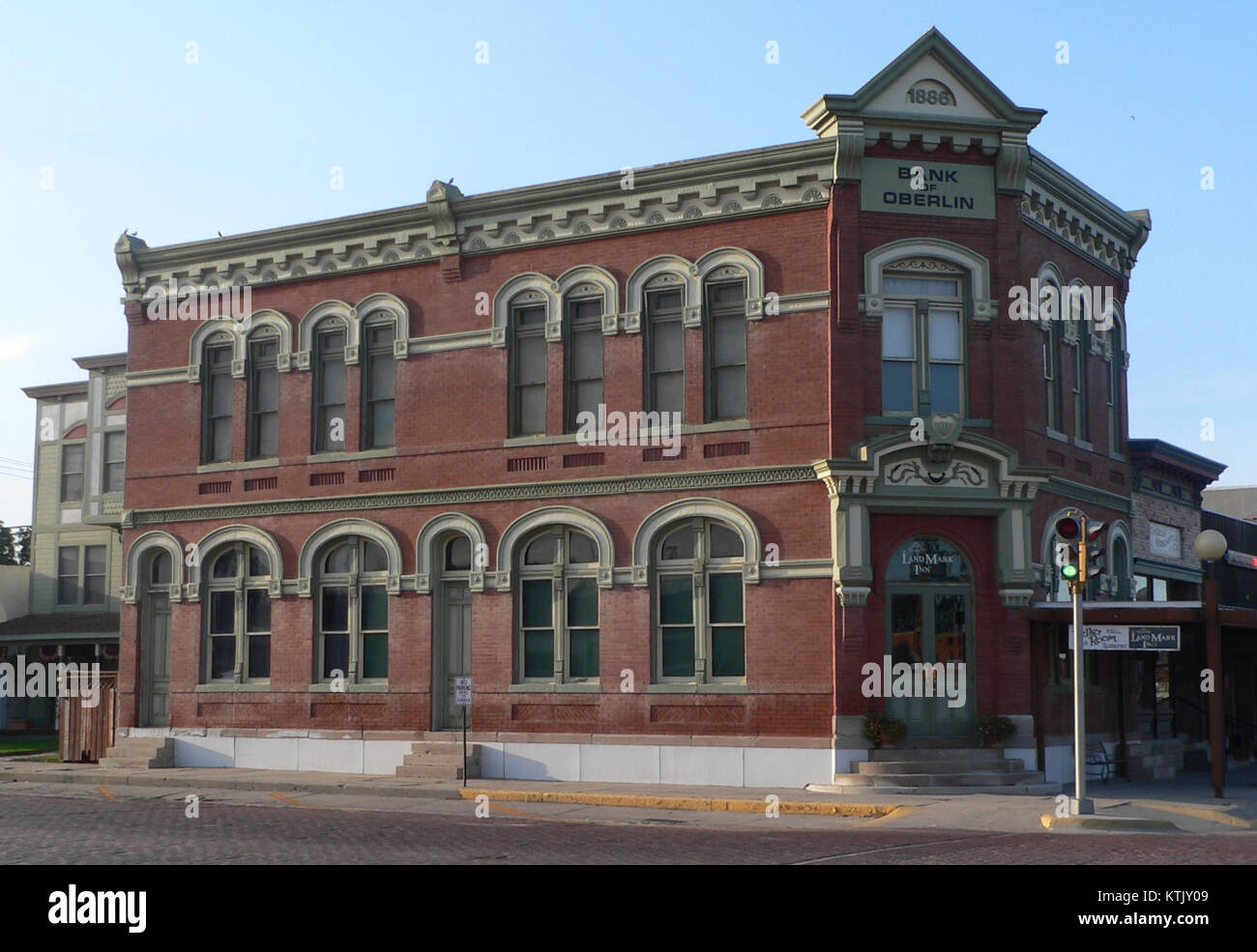 Bank of Oberlin from SE 3 Stock Photo Alamy
