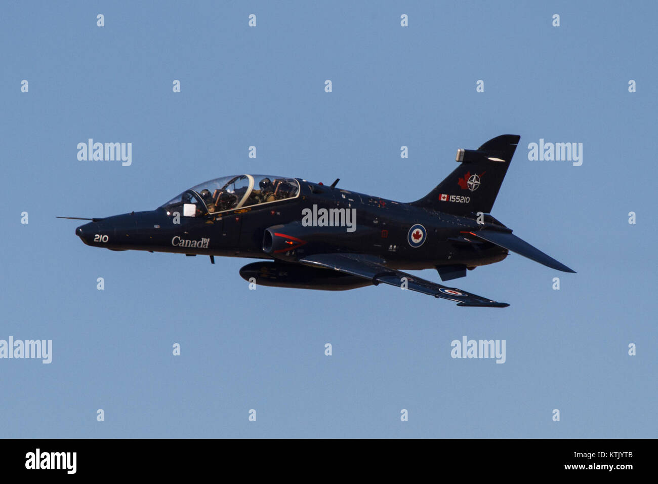 BAE Hawk CT 155 Alliance Air Show 2014 03 Stock Photo