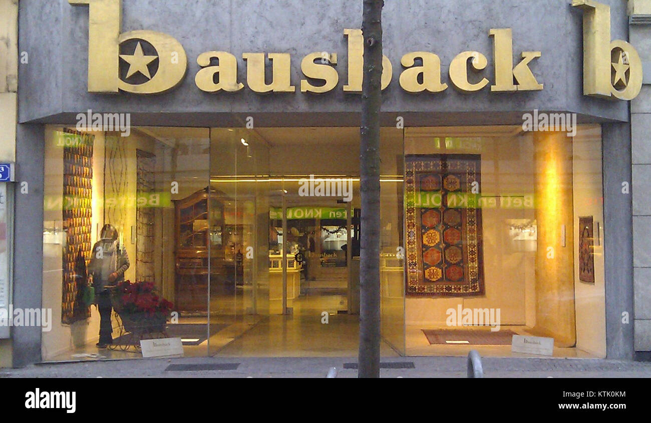 Bausback Teppiche Mannheim N3 Stock Photo 170062696 Alamy