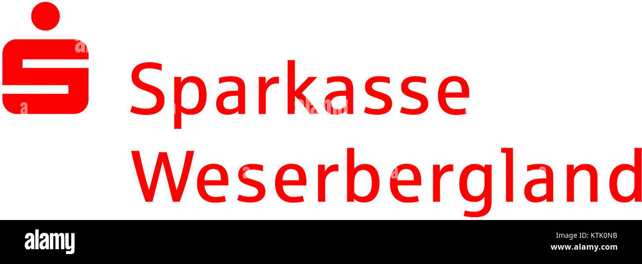 Die Sparkasse Weserbergland Logo Stock Photo Alamy