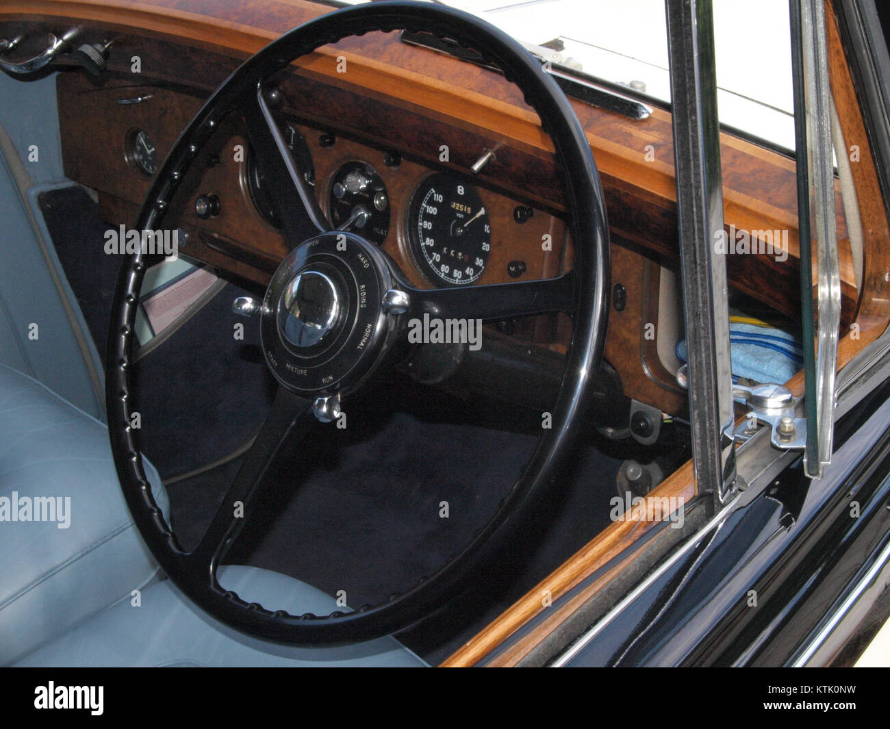 The Bentley Mk VI DL 39-45 is a vintage luxury car produced between 1939 and 1945. Known for its classic design and craftsmanship, it is a sought-after collectible vehicle among automobile enthusiasts and vintage car collectors. Stock Photo