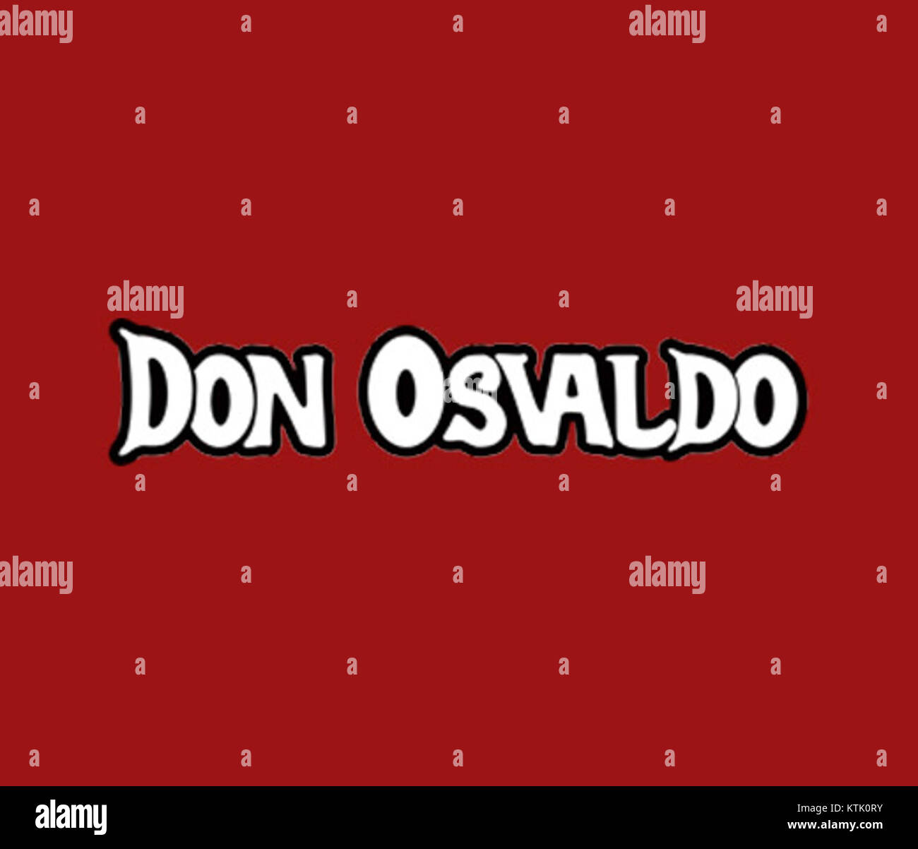 Don Osvaldo logo oficial Stock Photo
