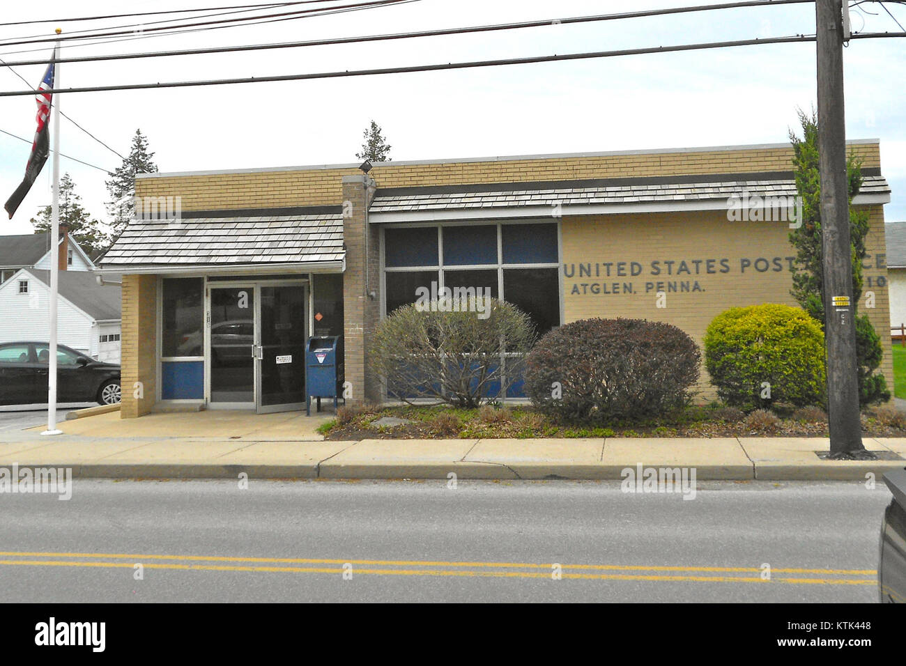 Atglen Chesco PA Post office 19310 Stock Photo Alamy