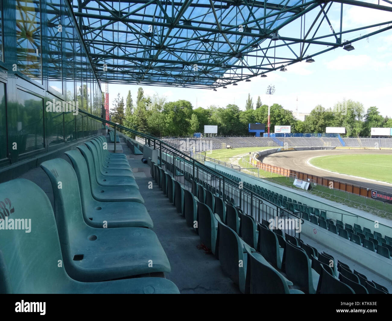 Bdg Polonia Zuzel is a Polish building, notable for its modern architecture and importance to the region's urban development. Stock Photo