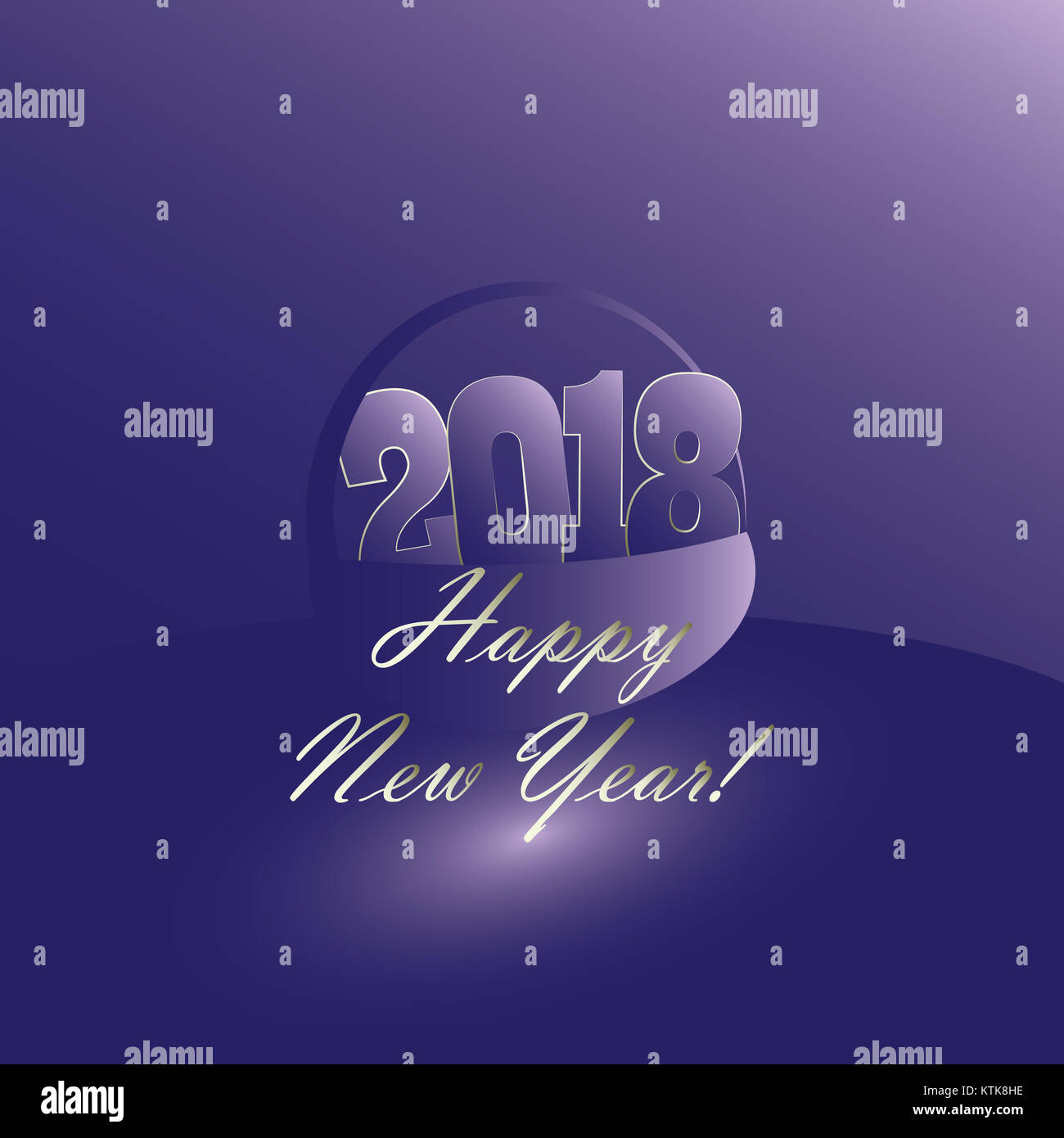 Violet the color of 2018 Stock Photo