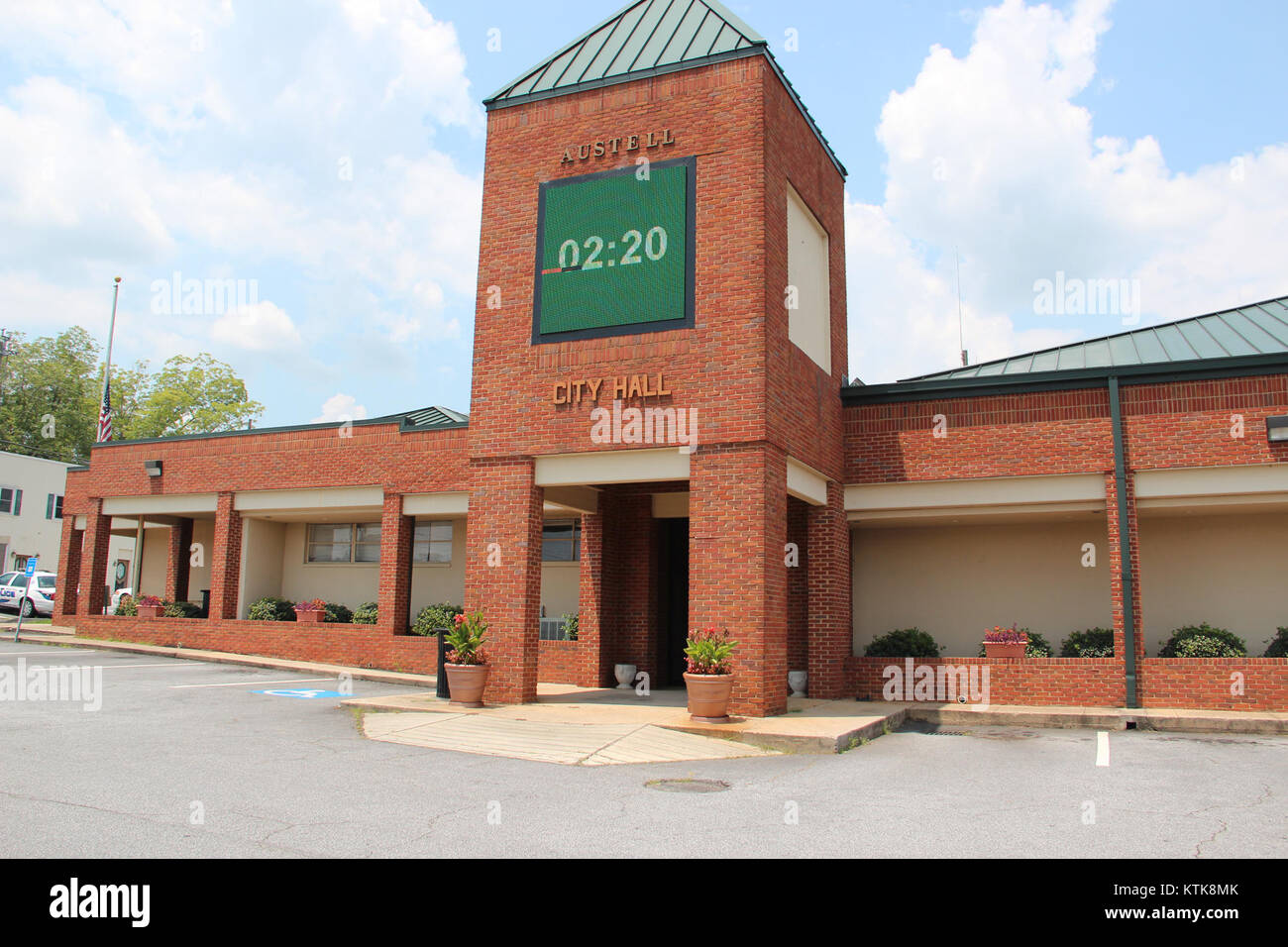 Austell, city hall Stock Photo Alamy