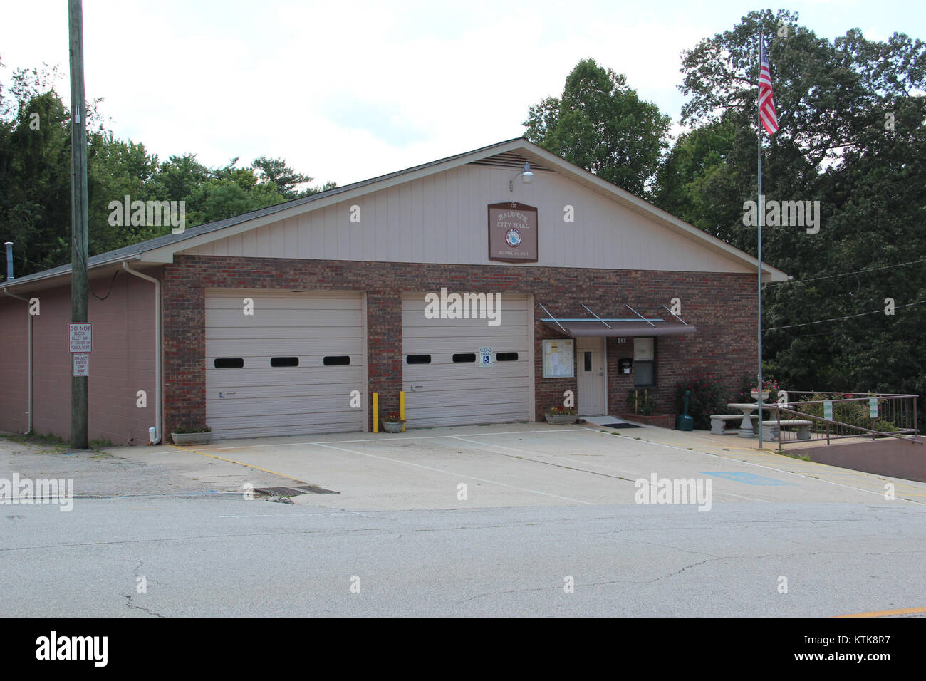 Baldwin, City Hall Stock Photo Alamy