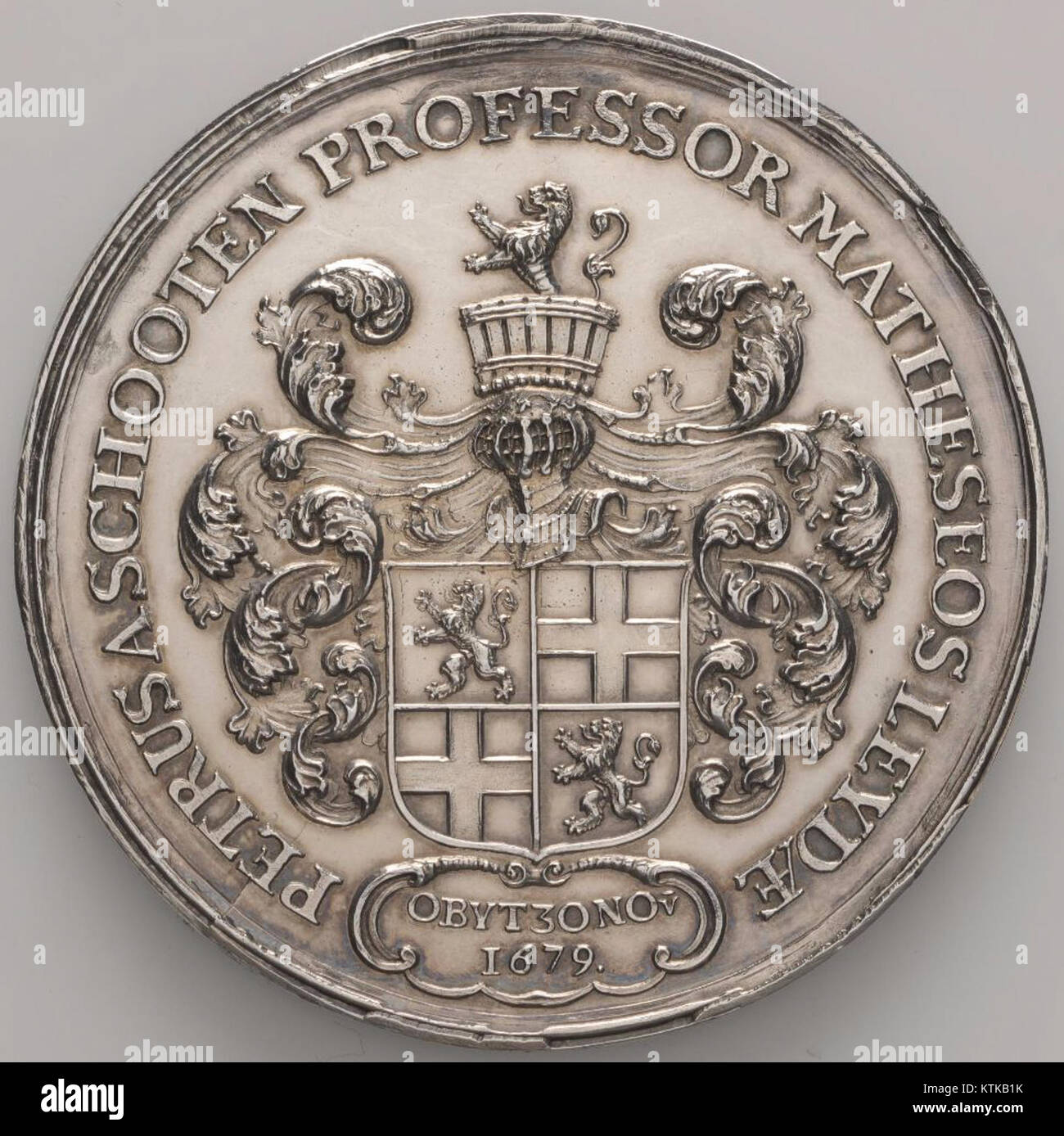 This commemorative coin, known as the *Begrafenispenning*, honors ...