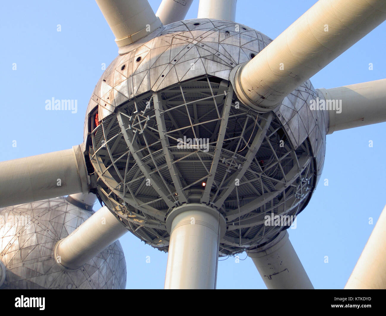 The Atomium is a famous building and museum in Brussels, Belgium ...