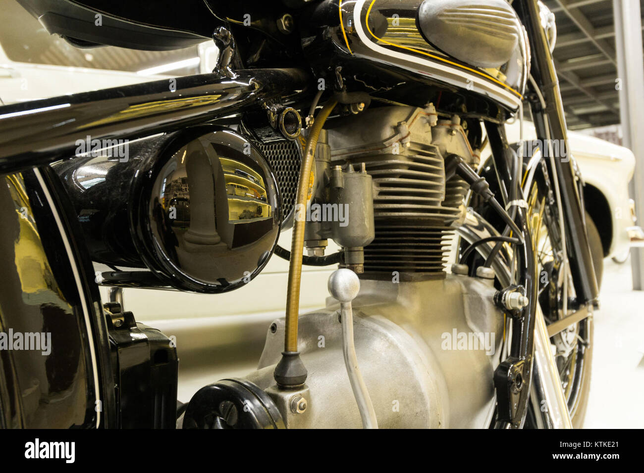 The AWO 425 is a historic vehicle model from 1955, displayed at the ...