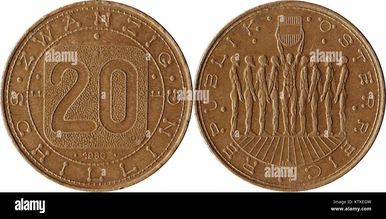 Austria S020 1980 Stock Photo Alamy