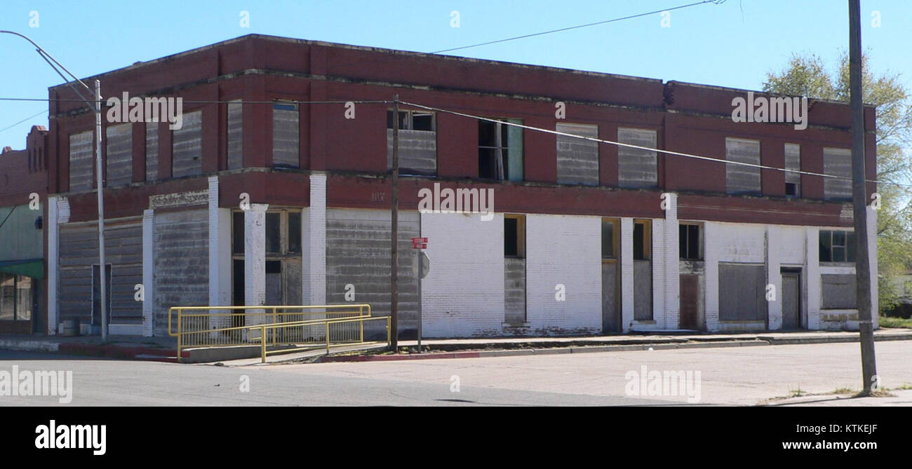 Bank of Gage (Oklahoma) from N 1 Stock Photo Alamy