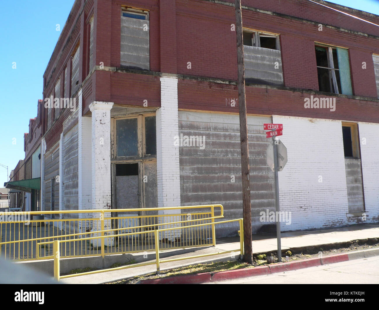 Bank of Gage (Oklahoma) location 1 Stock Photo Alamy