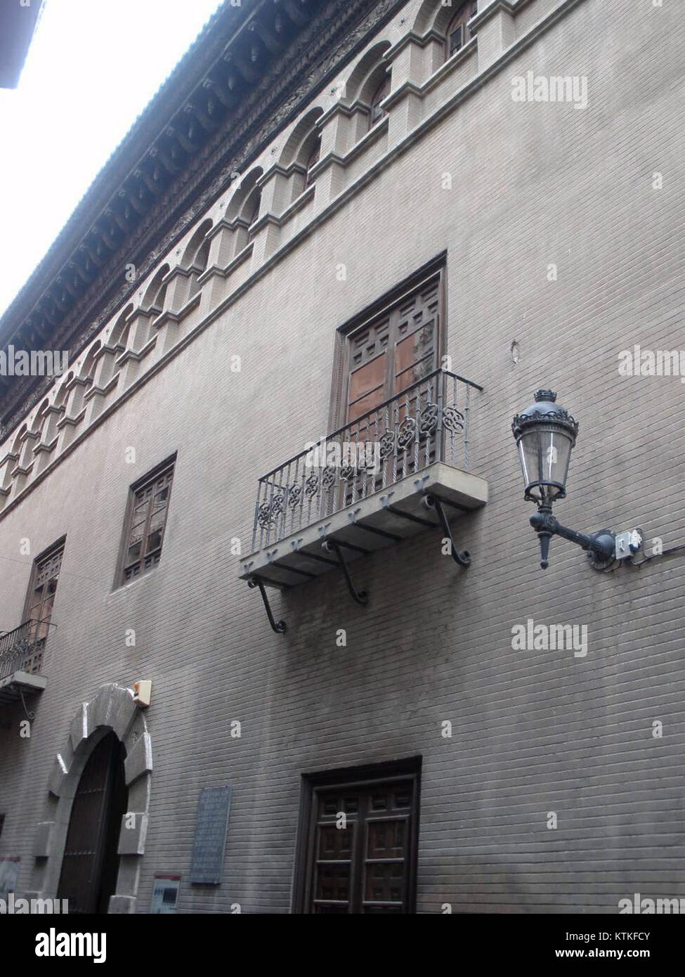 Barbastro Palacio de los Hermanos Argensola Stock Photo - Alamy