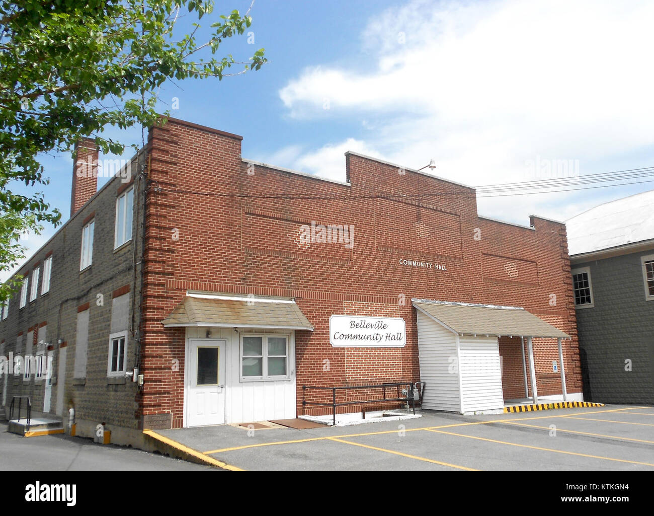Belleville PA Community Center Stock Photo Alamy