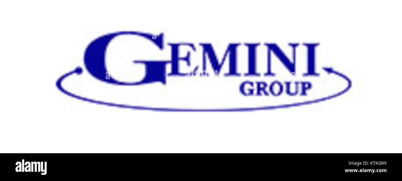 Gemini Group Logo Stock Photo Alamy