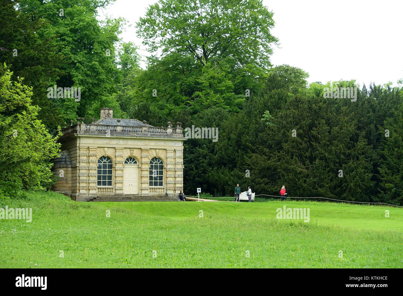 Banqueting House, Studley Royal Park   North Yorkshire, England   DSC00708 Stock Photo